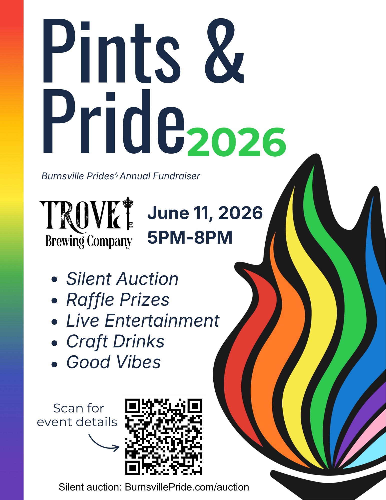Pints & Pride 2026: Annual Fundraiser for Burnsville Pride