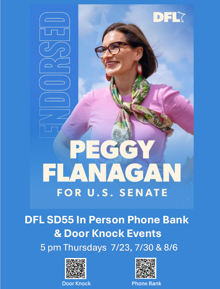 https://www.sd55dfl.org/wp-content/uploads/2026/07/Peggy-Flanagan-door-knock-and-phone-bank.png